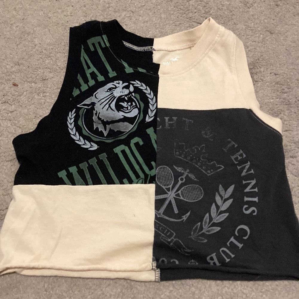 XS Hollister patchwork tank